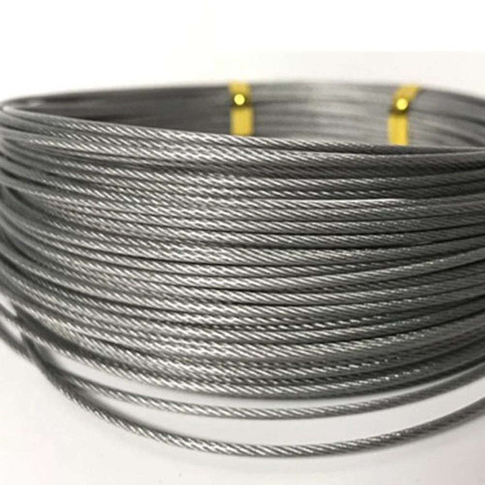 304 Stainless Steel Fishing Leader Wire Stainless Steel Line 7x7 Construction