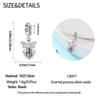 Original Copper Charms Luxury Classic Angel Pendant Purple Wings Beads Fit Bracelet Diy Women Making Delicate Gift