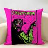 CCreepshow Movie Terror Cushion Cover Natural Linen Organic Fabric DoubleSided Printing Room Sofa Decor Pillow Case