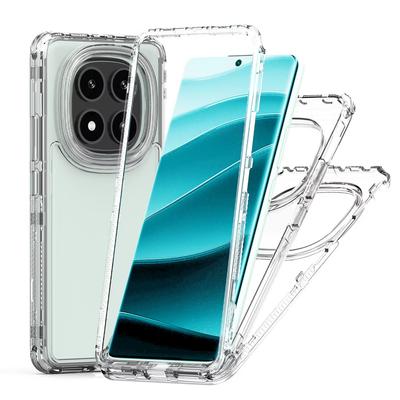 For Redmi Note 14 Pro 5G Phone Case,3 In 1 Shockproof Slim Fit Clear Fullbody Protective Cover For Redmi Note 14 Pro 5G