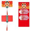 DIY Packing Folding Red Envelope Cartoon Snake Year Red Packet 2025 New Year Packet  Party Gifts