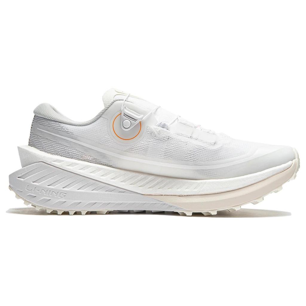 New LiNing Dilu Pro Anti Slip Wear Resistant Low Top Trail Running Shoes Women's White ARNT002-2