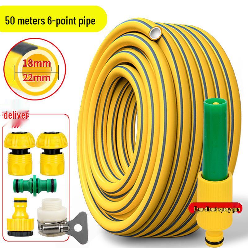 High-Temperature, Pressure-Resistant 1-Inch Hose for Car Wash, Watering Flowers & Vegetables, Courtyard Use