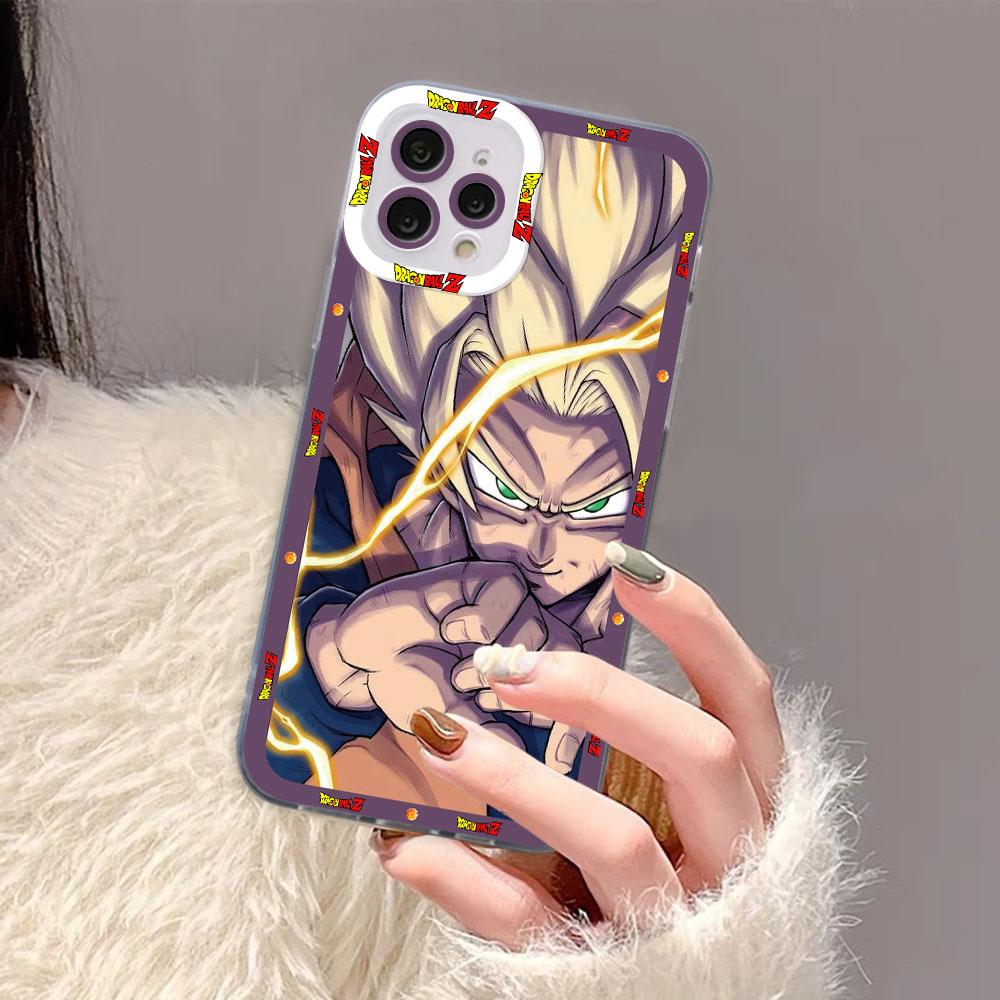 D-Dragon Ball Z Super Saiyan Cover Clear Phone Case For OPPO RENO 15 15F 14 14F 13 13F 12 12F 11 11F 10 8 8T 7 7Z 6Z 5 5F Case