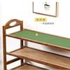 Multi layer shoe cabinet, shoe rack, home door, bamboo multifunctional, large capacity, simple, modern, brown storage rack