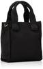 Lee Mesh Thick Cotton Mini Shoulder Mesh Lunch Perfect for and Black 2-Way Tote, II, Canvas, Small, Tote, 2-Way Bag, Handle, Bag, Commuting, School,