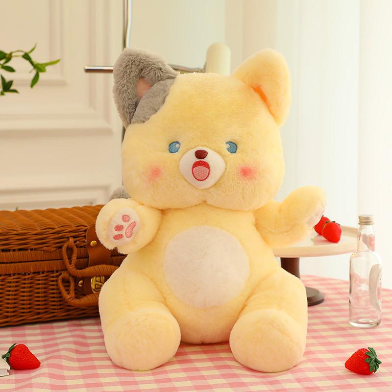 Bear Animal Plush Toy Cartoon Doll Home Desktop Decoration Throw Girls Pillow