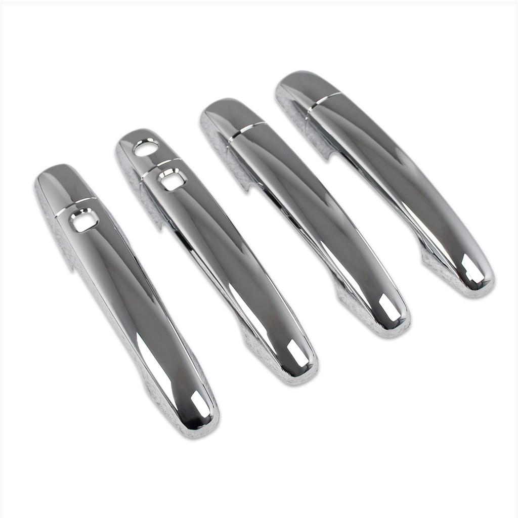 RUIQ Chrome Plated Outer Door Handle Covers for the New Suzuki Swift Series ZC/ZD (Full Coverage)