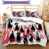 3pcs Custom Name Byakuya Kuchiki Bedding Set Duvet Cover Closure Includes 1 Duvet Cover & 2 Pillowcases for All Seasons Bedroom Decor