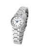Lenomasigye Roma Clue Pattern Blue Hands White Women'S Metal Watch Re5455Lww