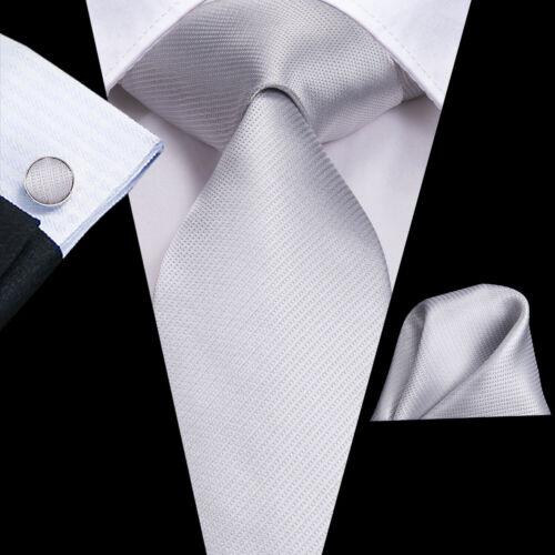 280 Styles Silk Mens Tie Pocket Square Hankerchief Cufflinks Wedding Set Prom