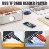 Bluetooth-compatible 5.3 Adapter Receiver NFC-Enabled 3.5mm AUX RCA Input USB Drive TF Card Outputs Home Stereos Smartphones Tablets Wireless