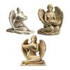 Goddess Statue Bird Feeder Retro Angel Figurine Garden Bird Feeder Artistic Outdoor Bird Feeder for Patio Backyard Porch Decoration