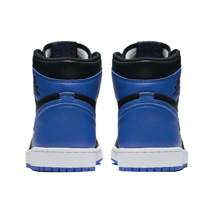 Air Jordan 1 Retro High OG Royal 2017 Unisex Sneakers Black Royal-White 555088-007