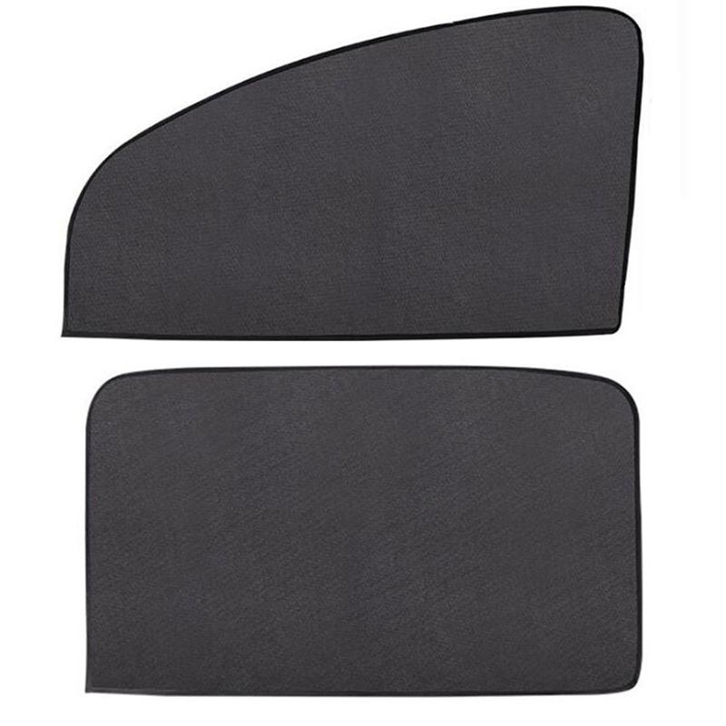 Magnetischer Autoscheiben-Sonnenschutz - Einziehbarer Netz-Sonnenschutz Verdunklungsvorhang