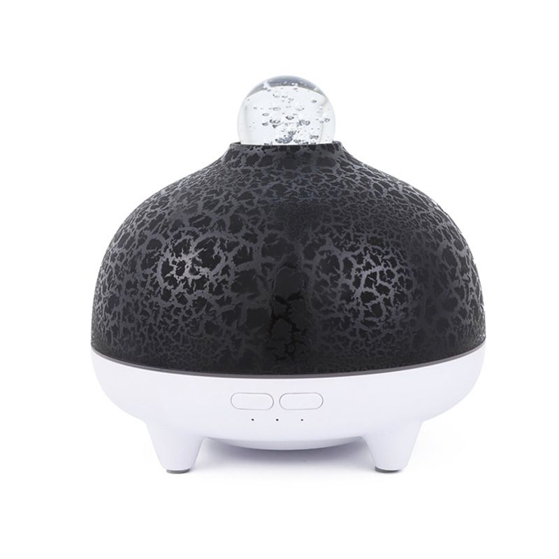 LITE-Essential Oil Diffuser Fire Diffuser Humidifier Cool Mist Humidifier 7 Colors Light For Room Office A