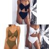 Elegant Women One Piece Bandage Bikini Push Up Monokini Swimsuit Bathing Suit Swimwear For Stylish Beach Days