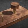 Solid wood Bathroom Hanging Coat Hook Wall Mounted Storage Rack Towel Rack Bedroom Coat Hat Hook Bathroom Shelving