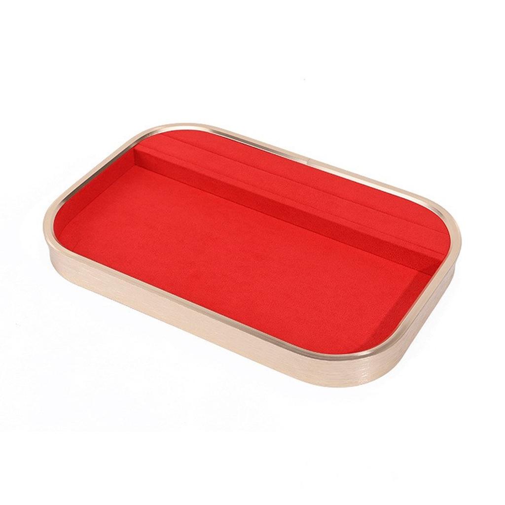 Elegant Jewelry Tray Organizers for Drawer Stackable Storage Case Home Accessory for Stylish Personalize Adornments