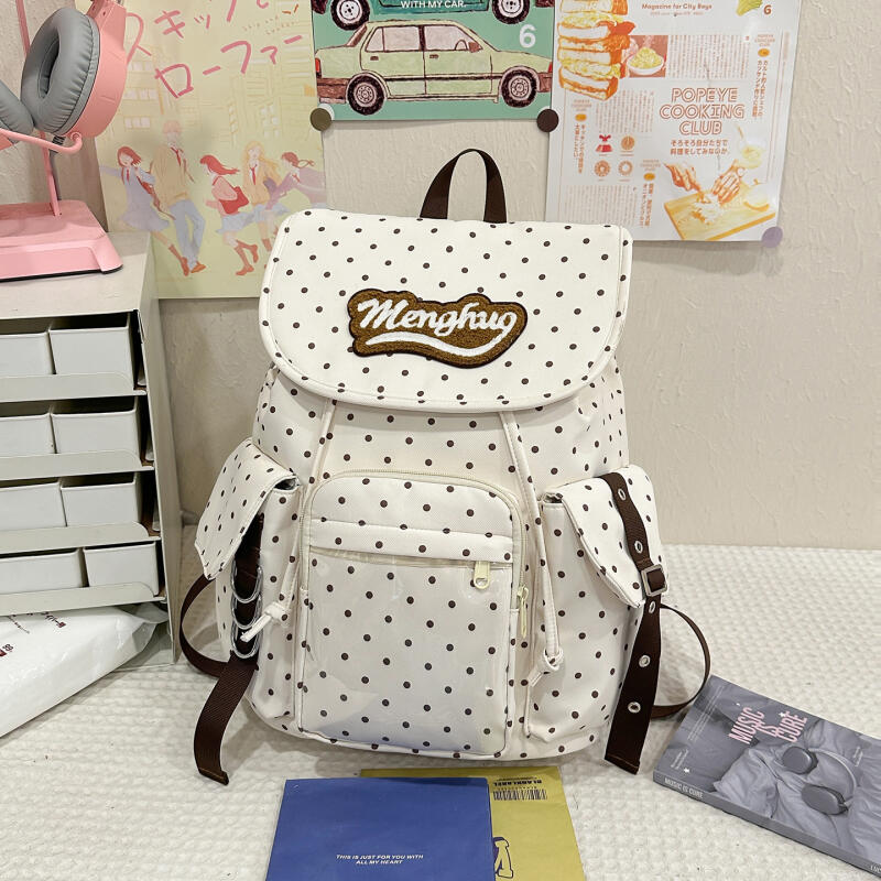 Print Backpack Women's Backpack College Style Schoolbag
