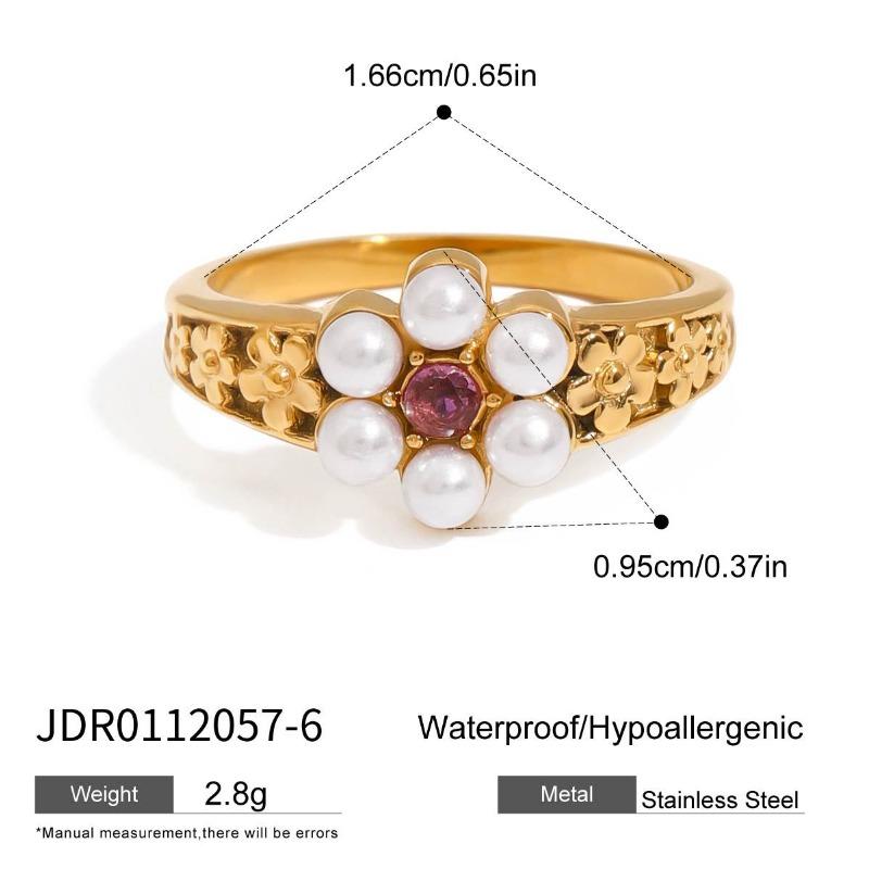 Bracelet ring titanium steel women's niche design ring finger ring stainless steel jewelry