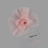 Fascinators Hat Flower Mesh Decors Headbands and Clip Teas Party Headwear Breathable Polyester Fabric Wedding Accessory