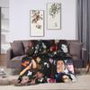 G-Gerard Way MCR  Blanket Quality Soft Warm  Throw Blanket Winter Decorative Couch Chair Sofa Bed Funny Bedspread