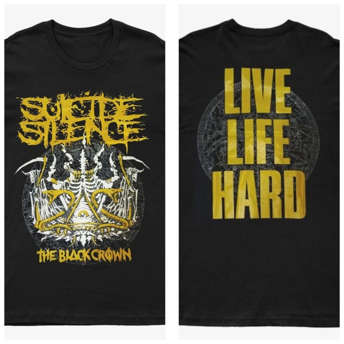 

Панк Топы Рок Хэви Метал Группа Футболка с Коротким Рукавом Хлопок Круглый Вырез Высокое Качество Повседневная Мода Свободный Принт Унисекс 4XL