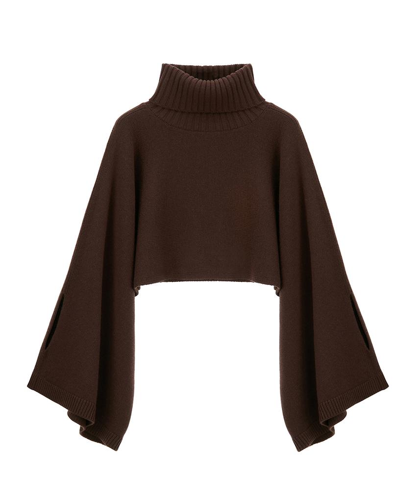 Baniseunyuyog Fw Elliott Wool Blend Turtlecape Brown