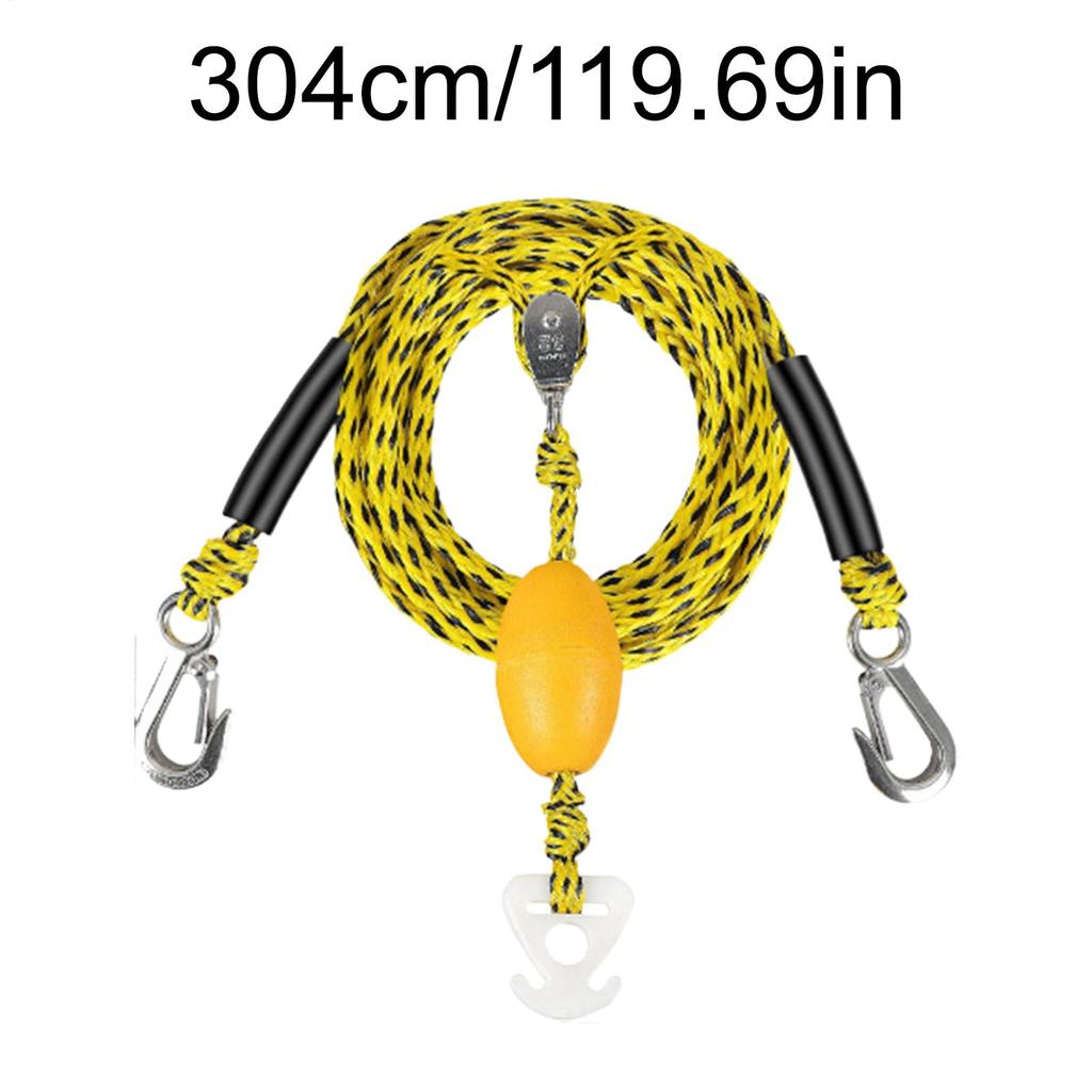 Water Ski Tow Harness Boat Tow Rope Control Ski Harness High Strength 4 Riders Tow Rope Pulling Towing Tube For Water Ski