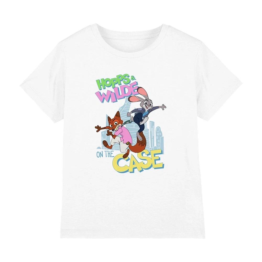 Zootopia 2 Hopps And Wilde On The Case Kids Tshirt S