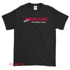 Nové logo Mercury Marine Americké vtipné tričko Velikost USA S XXL Unisex tričko