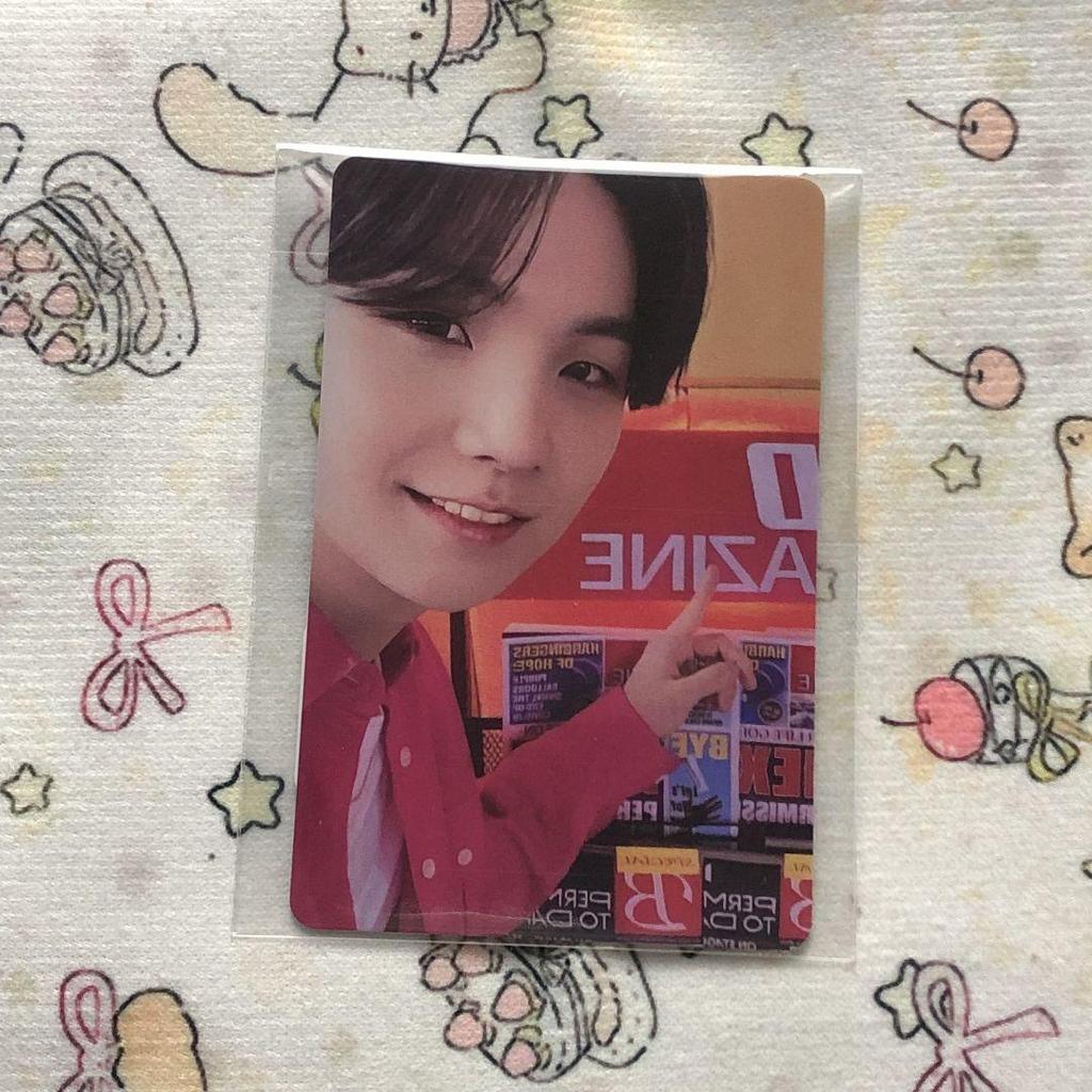 [USED] Yoongi P.T.D STAGE-SEOUL GLOBAL BTS Trading Card