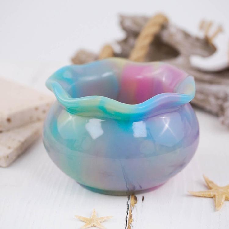 Fish Tank Shape Jar Silicone Mold DIY Creative Succulent Flower Pot Vase Jewelry