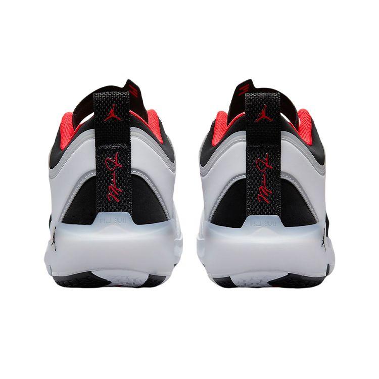 Air Jordan 37 Low Siren Red Men Sneakers White Black DQ4122-100