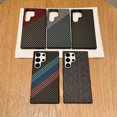 Carbon Fiber Suitable for Samsung S25 Magnetic Phone Case Galaxy S25Ultra Full Inclusive Large Hole S23U S24U