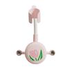 Tulip Pattern Shower Head Support Stand 360° Adjustable Wall Mounted Shower Base  Kitchen