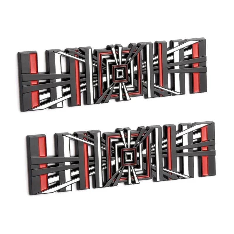 1Pc 3D Metal Plaid Logo Performance Rear Trunk Badge Emblem Sticker Decals For Tesla Model 3 Y X S Car Styling Accessories