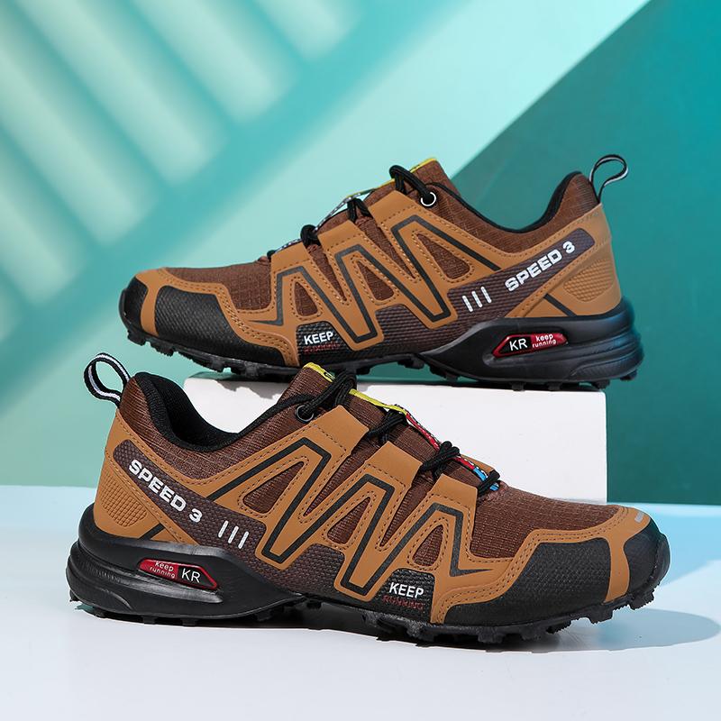 Men's Climbing Shoes Outdoor Non-slip Trekking Sneakers Fashion Comfortable Sports Shoes Plus Size 39-47