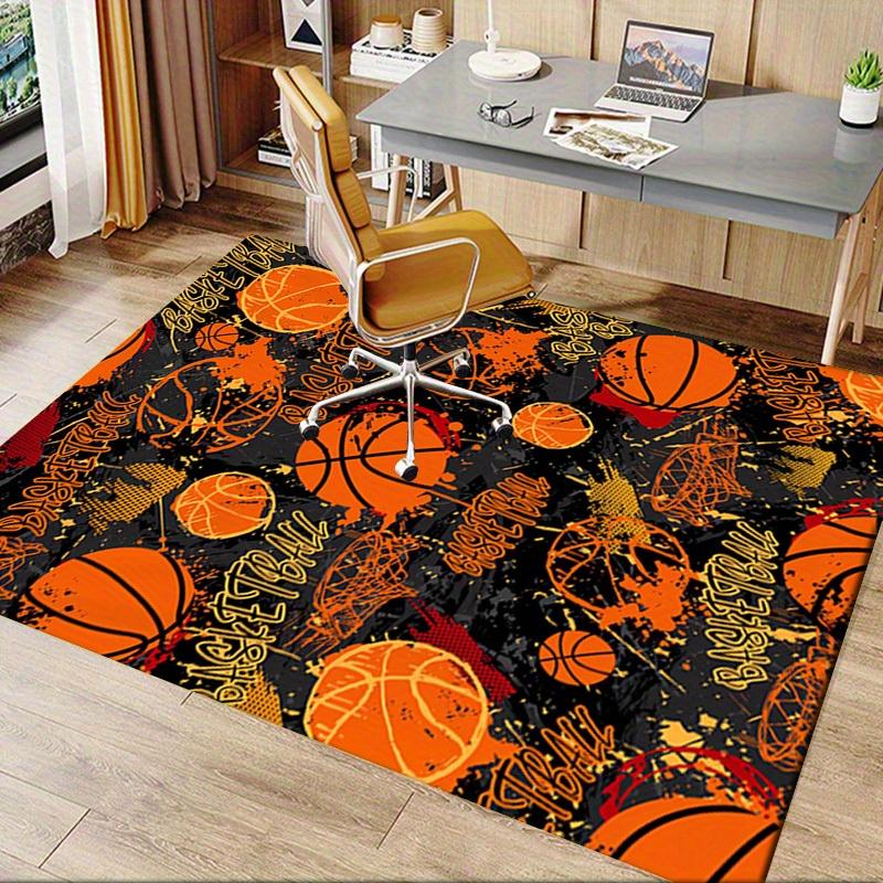 Office Carpet Basketball Theme Design, Sofa Rug, Chair Mat Protection