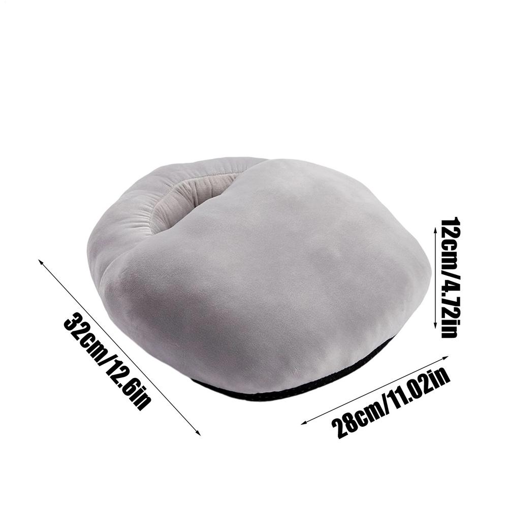 

Electric Heated Foot Warmer Feet Heating Pad Heated Foot Warmers Soft Heater Cartoon Shoes For Home Under Desk Adults