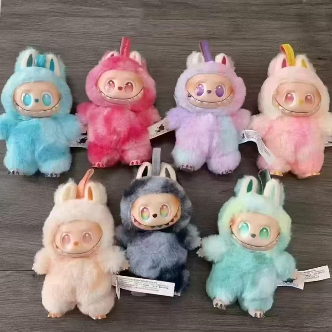 

17см Новая 3.0 Серия Высокая Энергия Слепая Коробка Три Поколения Макарон Цвет Виниловая Кукла Милый Плюш разноцветный