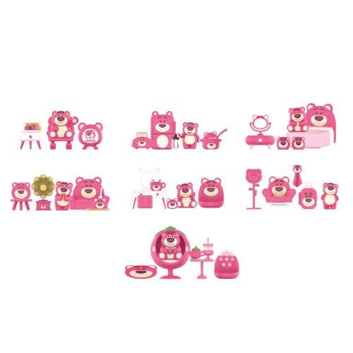 52TOYS BLINDBOX Lotso's Room 6-Piece Box