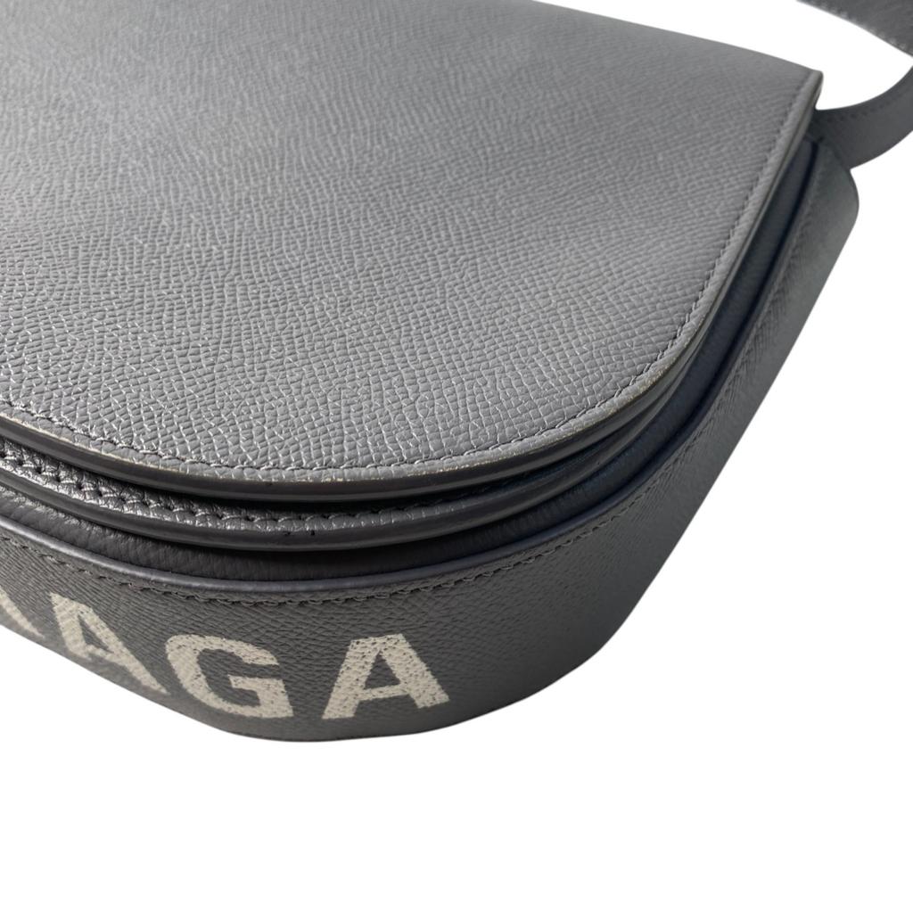 Used BALENCIAGAShoulder Bag Gray Leather Women