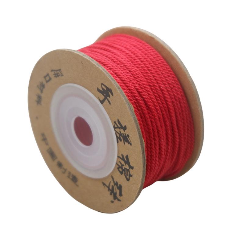 Dragon Boat Festival Multicolored Rope Diy Multicolored Rope Hand-Woven Self-Woven Hand Rope Material Bracelet Tibetan Hand Rubbing Cotton Thread Rope