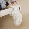 Damen Freizeitschuhe Mode Atmungsaktive Walking Mesh Flache Schuhe Sneaker Damen Gym Vulkanisierte Schuhe Weiß Damen Schuhwerk