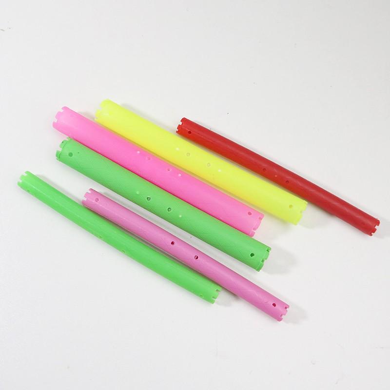 Extra Long Cold Wave Perm Rods for Hairdressing Practice and Air Bangs Curling