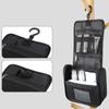 Portable Toiletry Washbag with Hanging Hook Waterproof Women Bathroom Cosmetic Storage Bag Large Capacity Travel Men Makeup Case