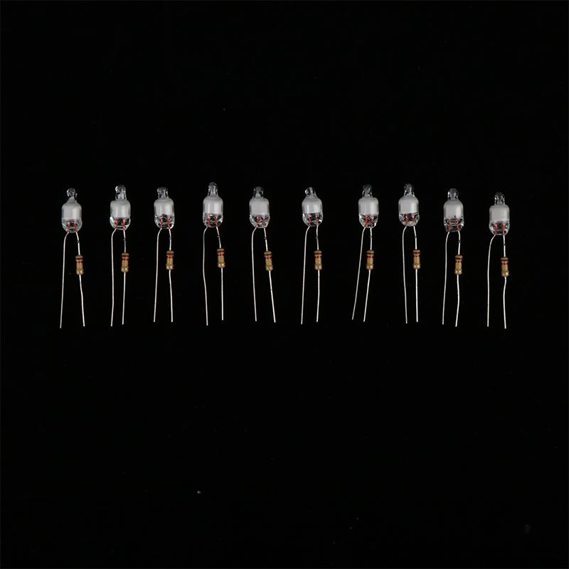 10Pcs Neon Indicator Light Green Red Blue Signs 6Mm Neon Lamp Glow Bulbs