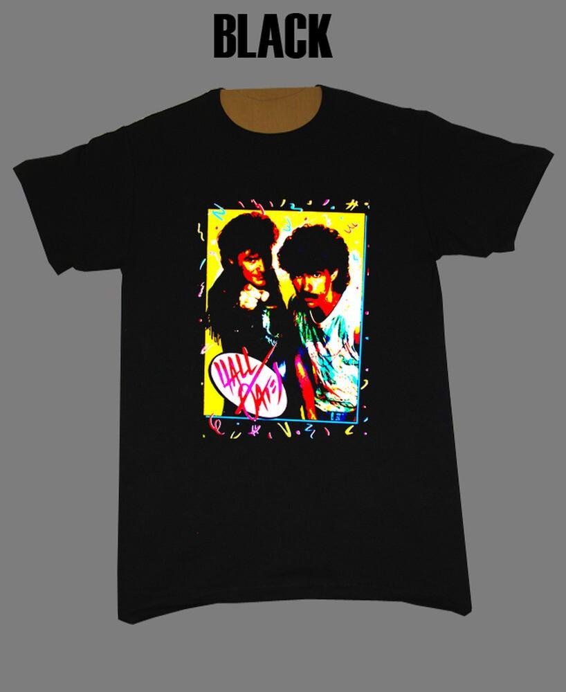 

Hall and Oates retro new wave rock 80s T Shirt M